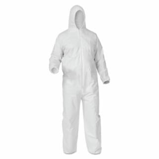 KLEENGUARD A35 COVERALL HOODED WITH ELASTIC WRISTS AND ANKLES SIZE XL 25/CASE